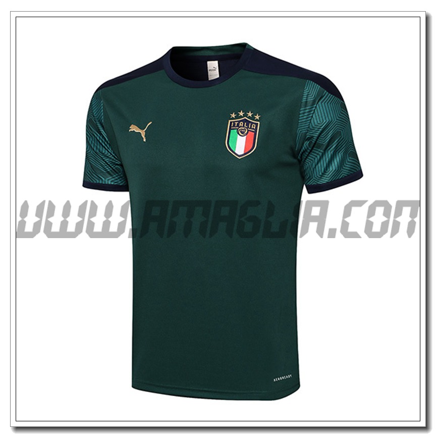 Maglia Polo Italia Verde 2021 2022