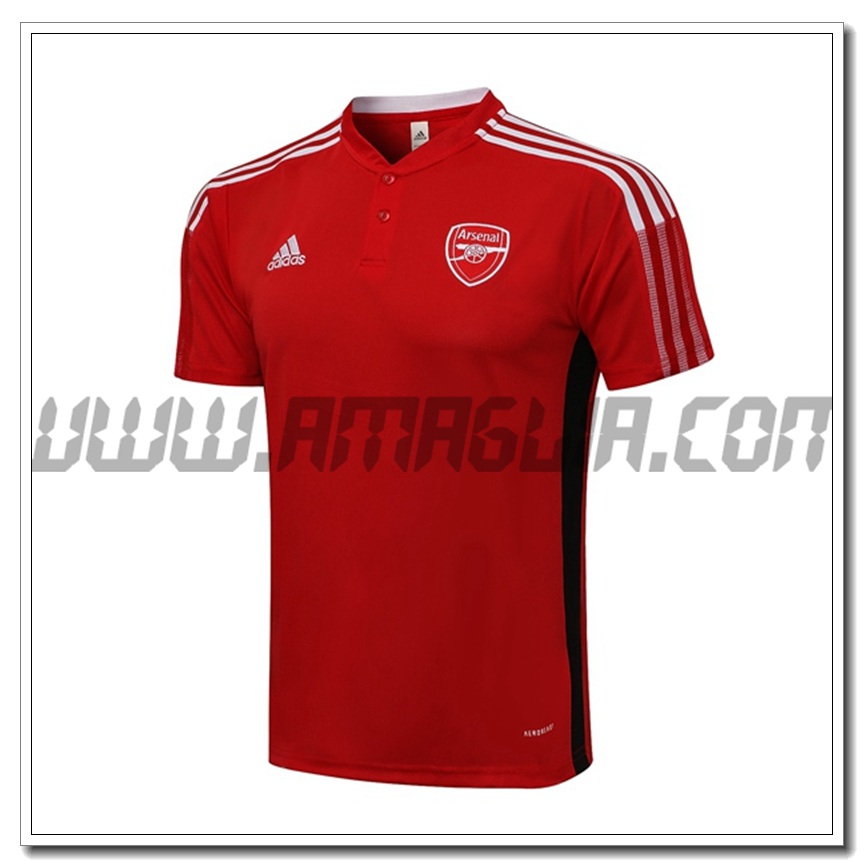 Maglia Polo Arsenal Rosso 2021 2022
