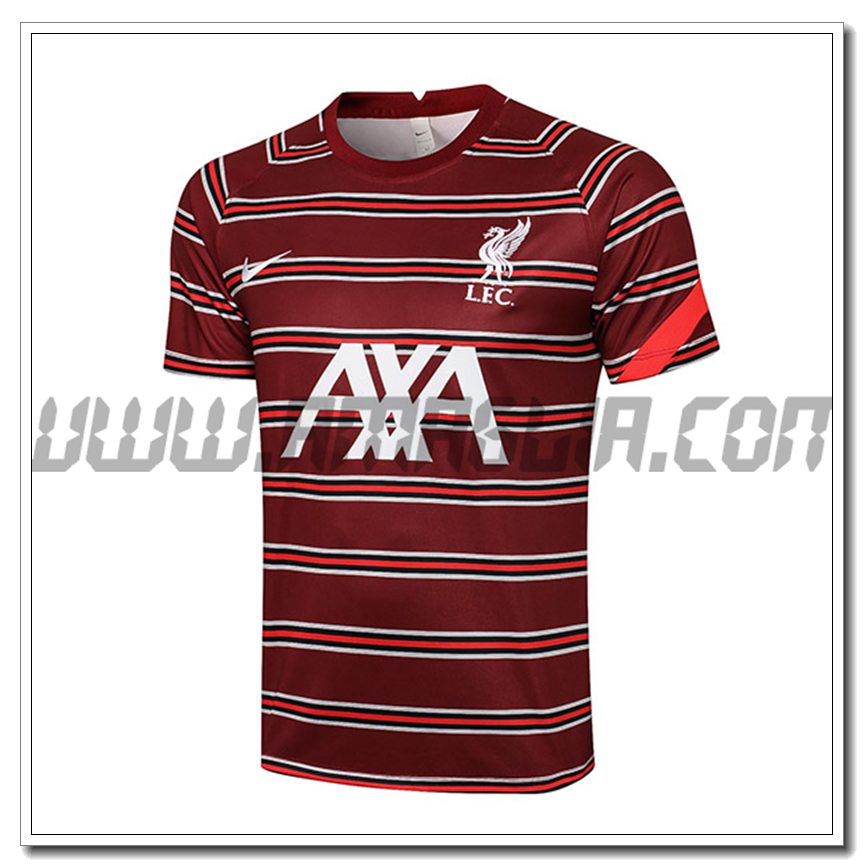 Maglia Allenamento FC Liverpool Rosso 2021 2022
