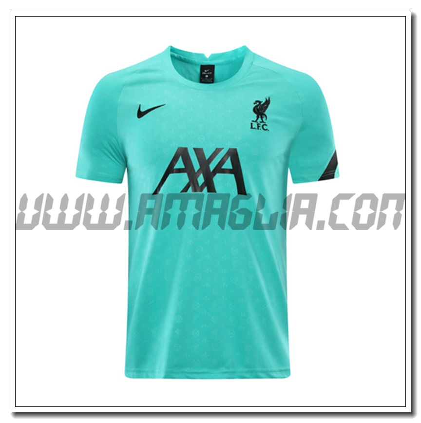 Maglia Allenamento FC Liverpool Verde 2021 2022