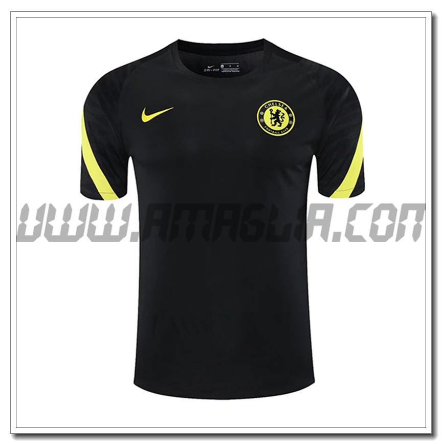 Maglia Allenamento FC Chelsea Nero 2021 2022