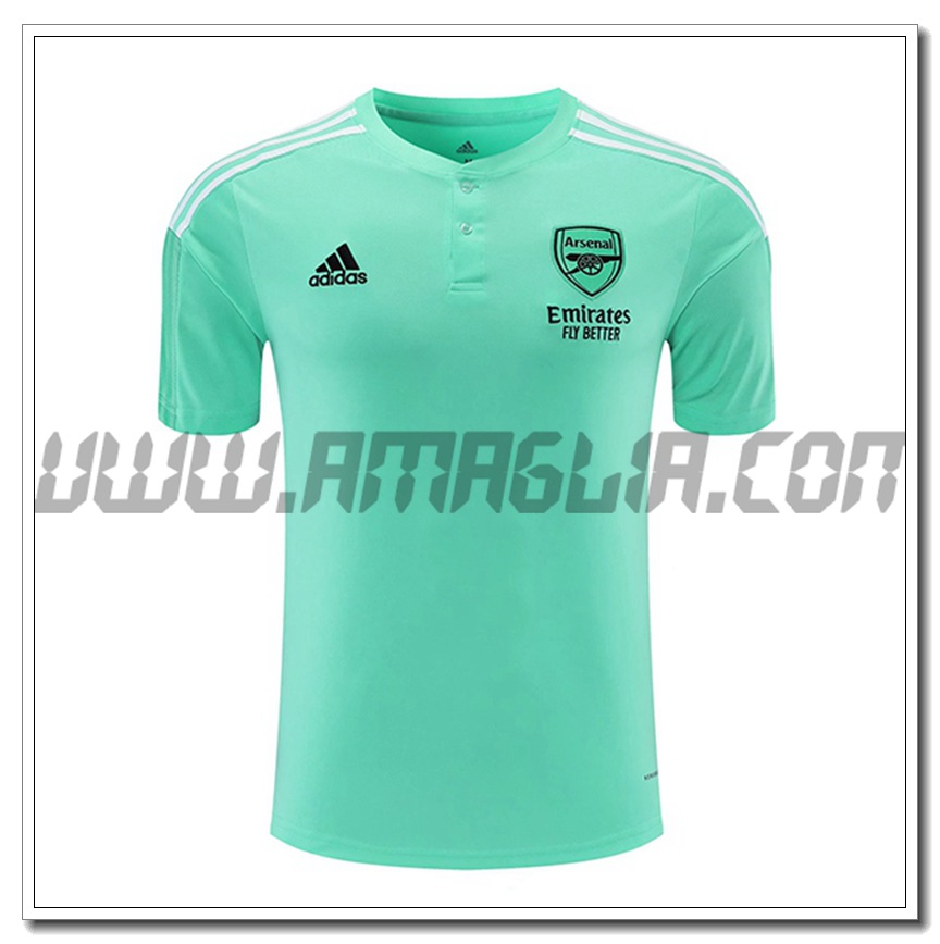 Maglia Allenamento FC Arsenal Verde 2021 2022