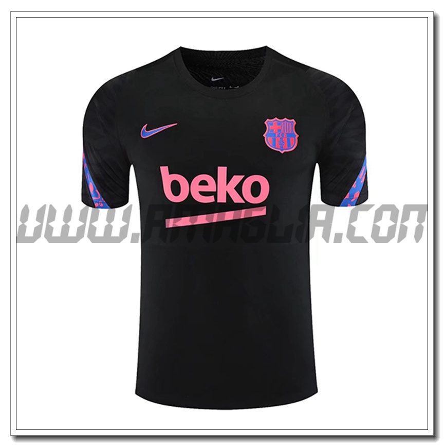 Maglia Allenamento FC Barcellona Nero 2021 2022