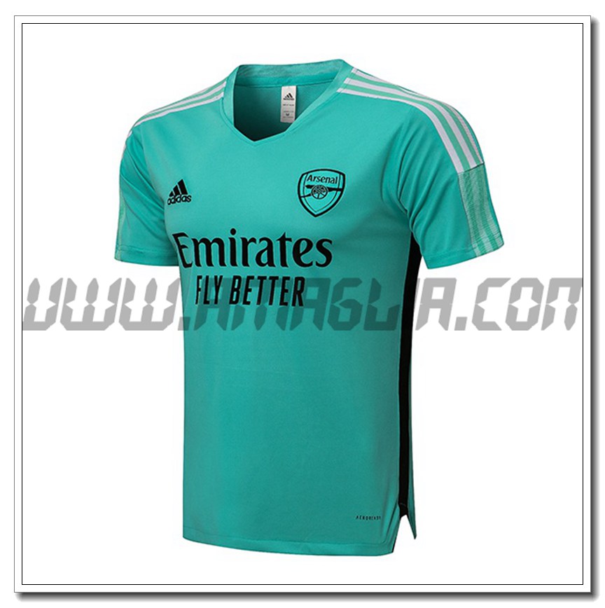Maglia Allenamento FC Arsenal Verde/Nero 2021 2022