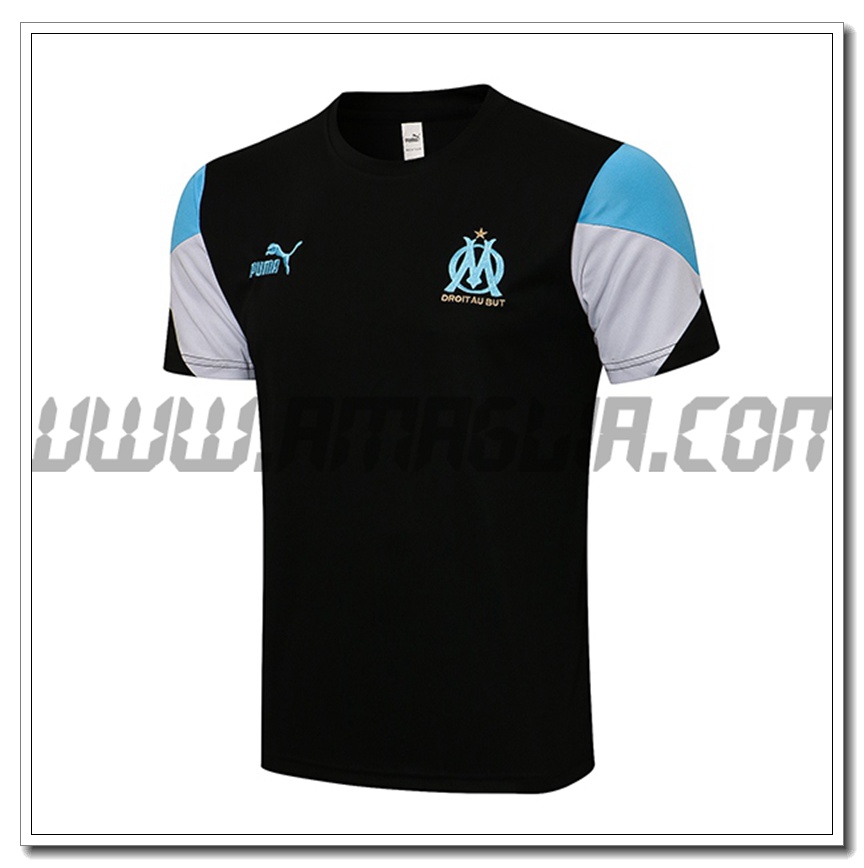 Maglia Allenamento Marsiglia OM Nero/Bianco 2021 2022