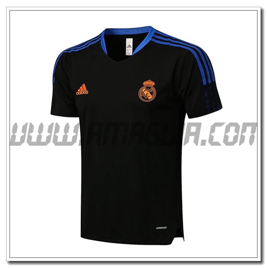 Maglia Allenamento Real Madrid Nero 2021 2022