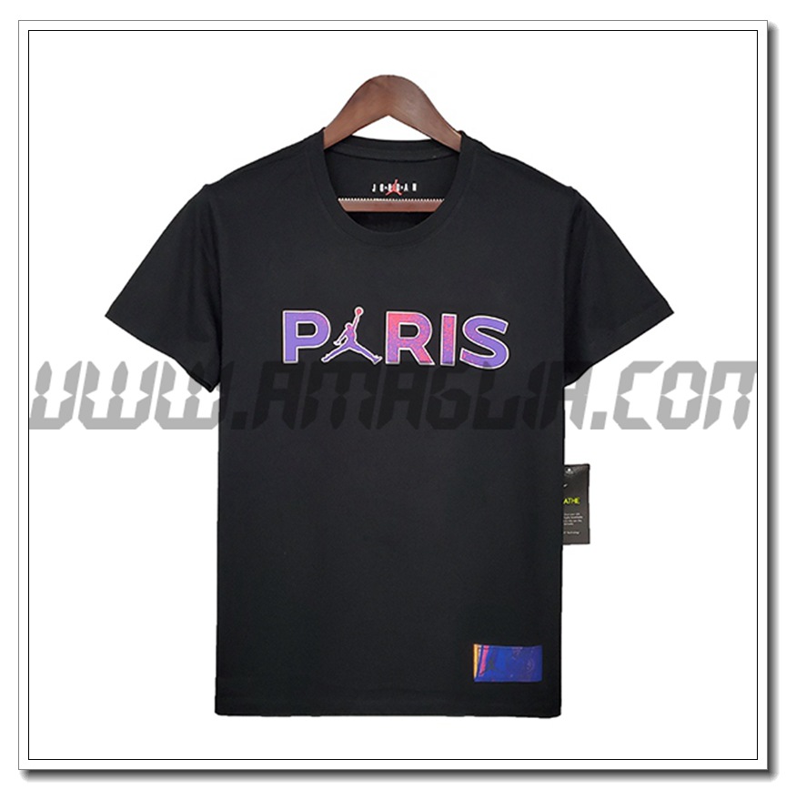 Maglia Allenamento Jordan PSG Nero 2021 2022