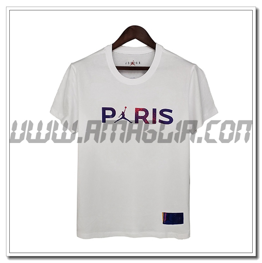 Maglia Allenamento Jordan PSG Bianco 2021 2022