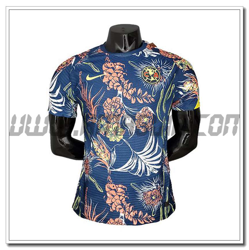 Maglia Allenamento Club American Versione Giocatore Nero/Blu 2021 2022