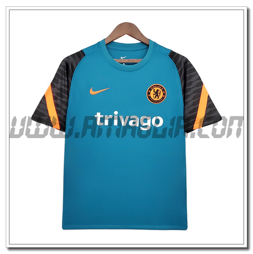 Maglia Allenamento FC Chelsea Blu/Nero 2021 2022