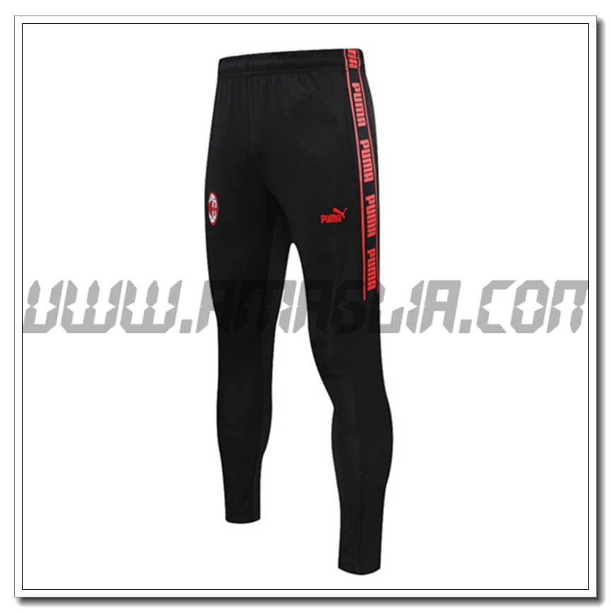 Pantaloni Allenamento AC Milan Nero 2021 2022 -01
