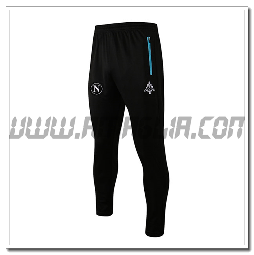Pantaloni Allenamento SSC Napoli Nero 2021 2022