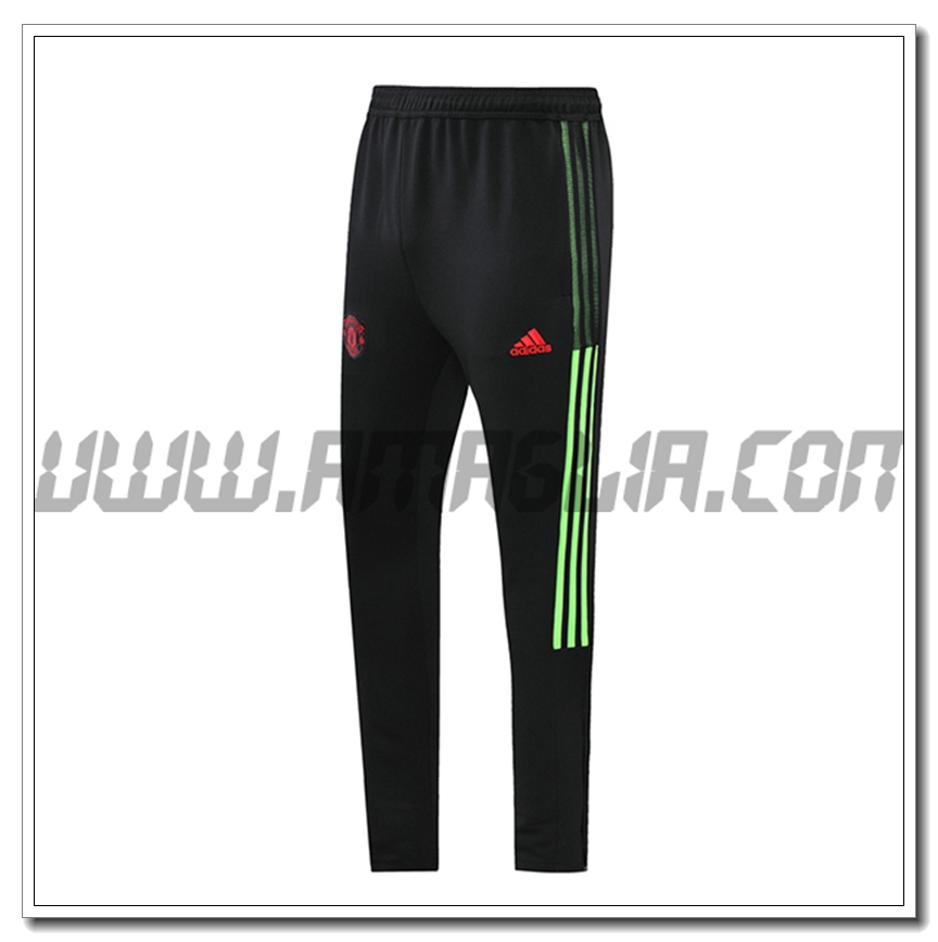 Pantaloni Allenamento Manchester United Nero 2021 2022 -1