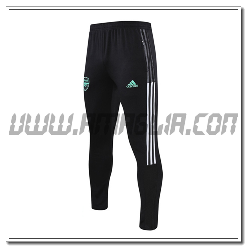 Pantaloni Allenamento Arsenal Nero 2021 2022 -2