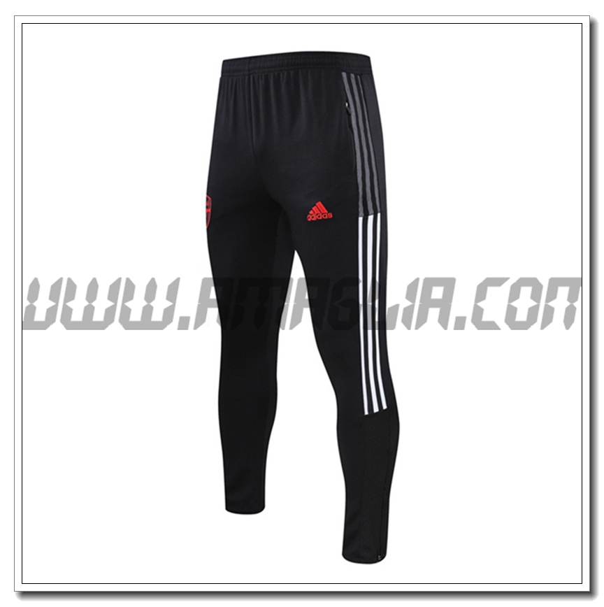 Pantaloni Allenamento Arsenal Nero 2021 2022 -3