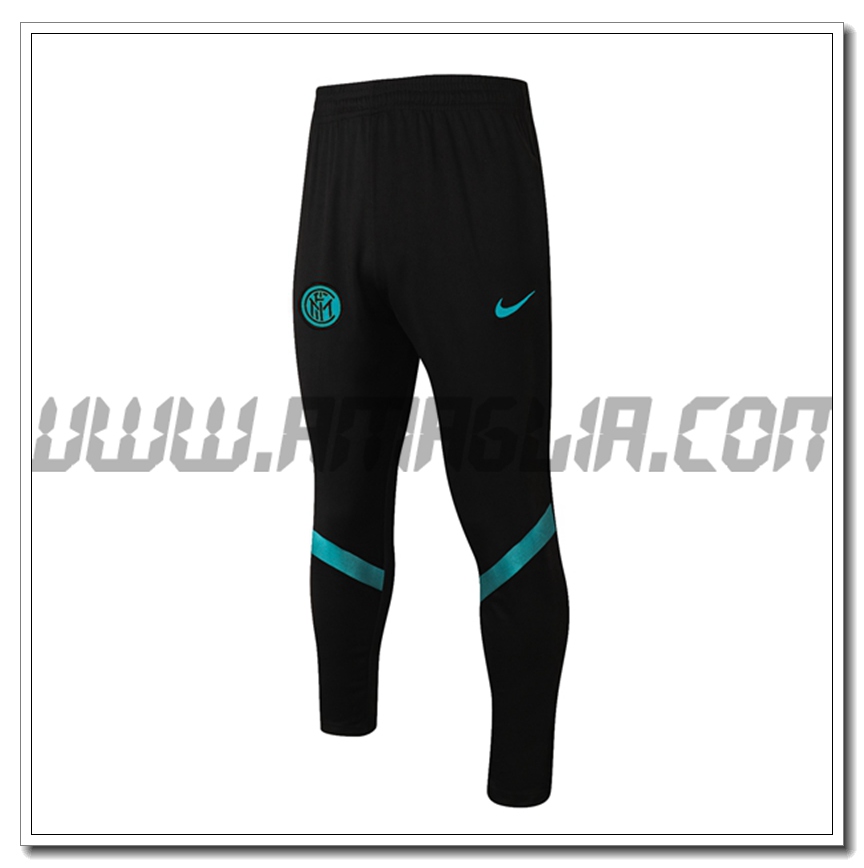 Pantaloni Allenamento Inter Milan Nero/Blu 2021 2022 -02