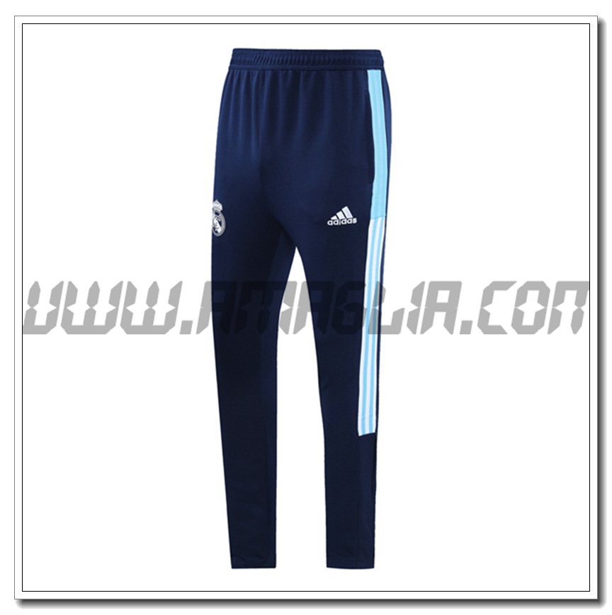 Pantaloni Allenamento Real Madrid Blu 2021 2022