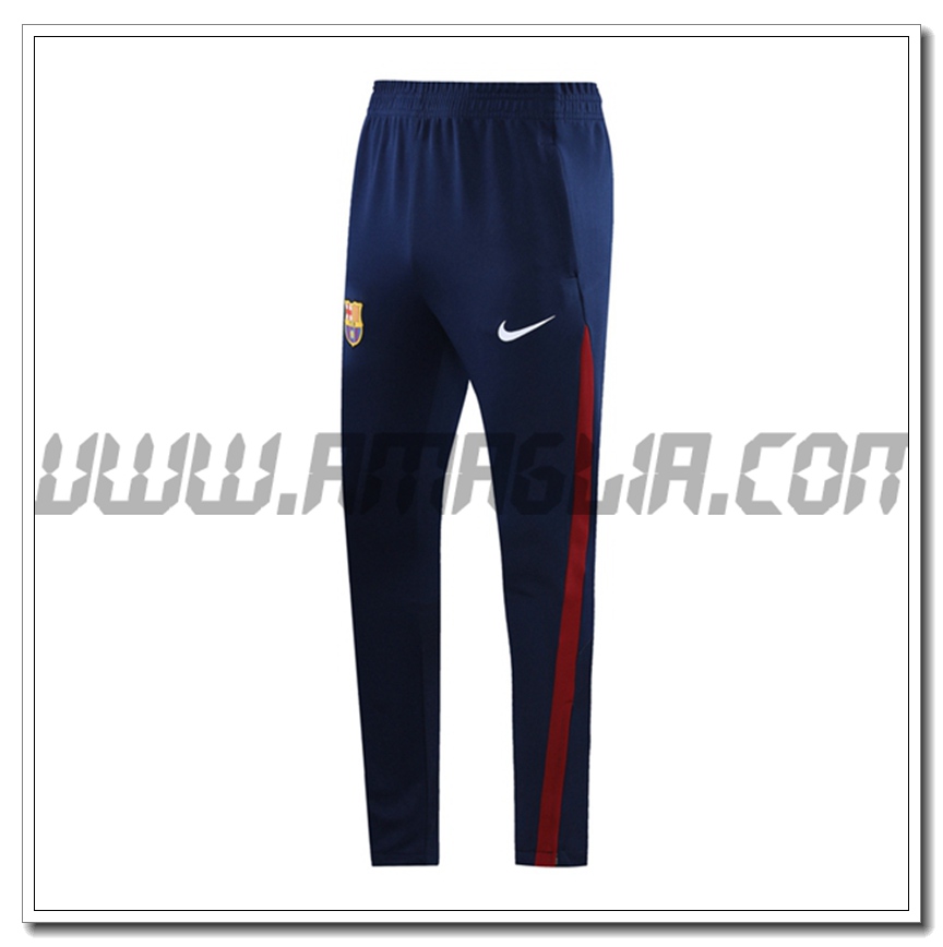 Pantaloni Allenamento Barcellona Blu Marino 2021 2022 -1