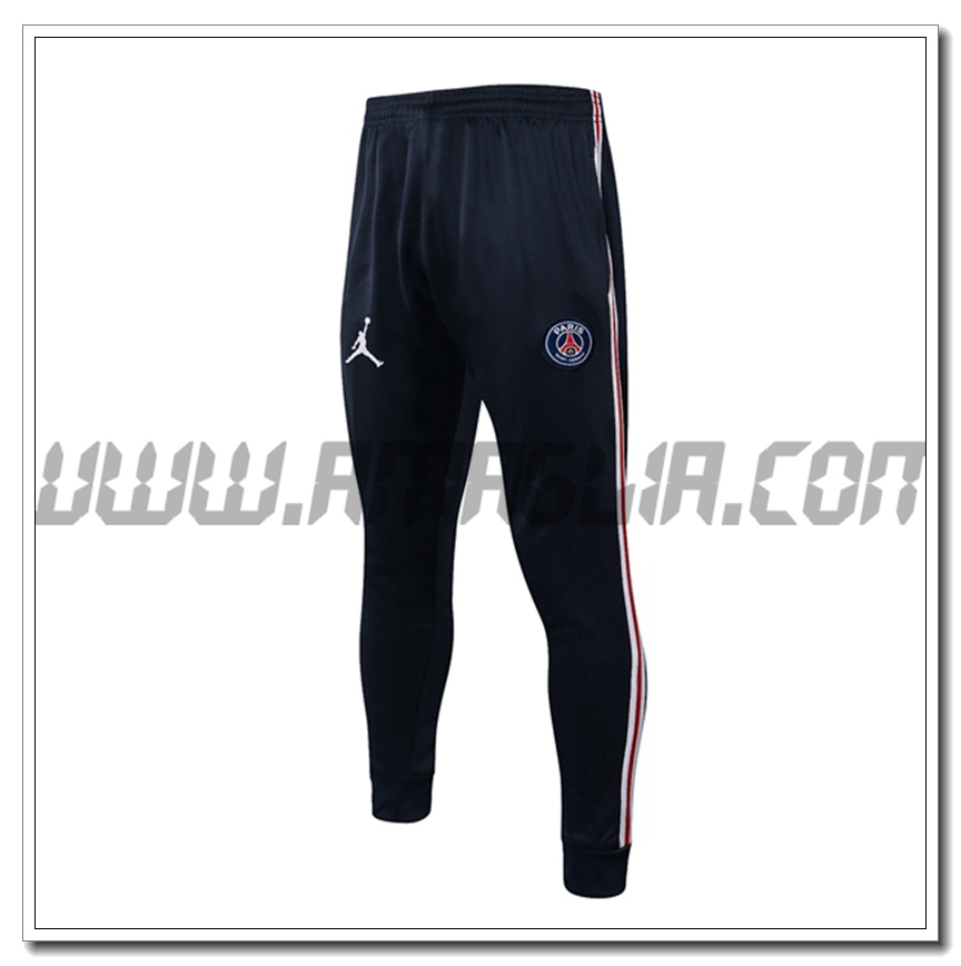 Pantaloni Allenamento Jordan PSG Nero 2021 2022 -02