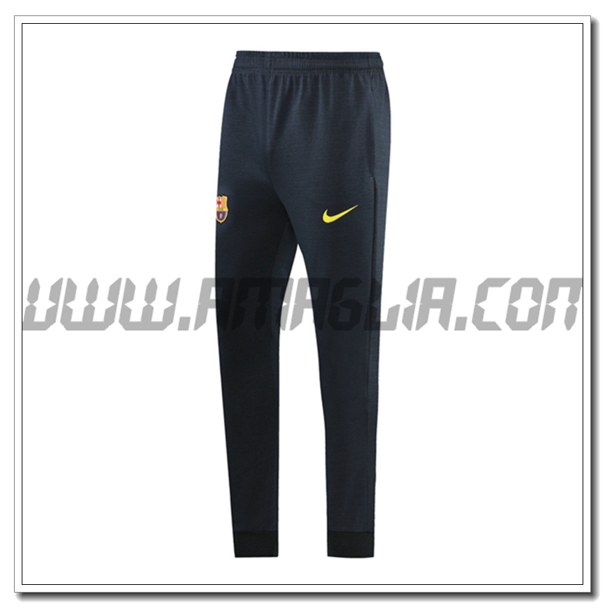 Pantaloni Allenamento Barcellona Blu Marino 2021 2022
