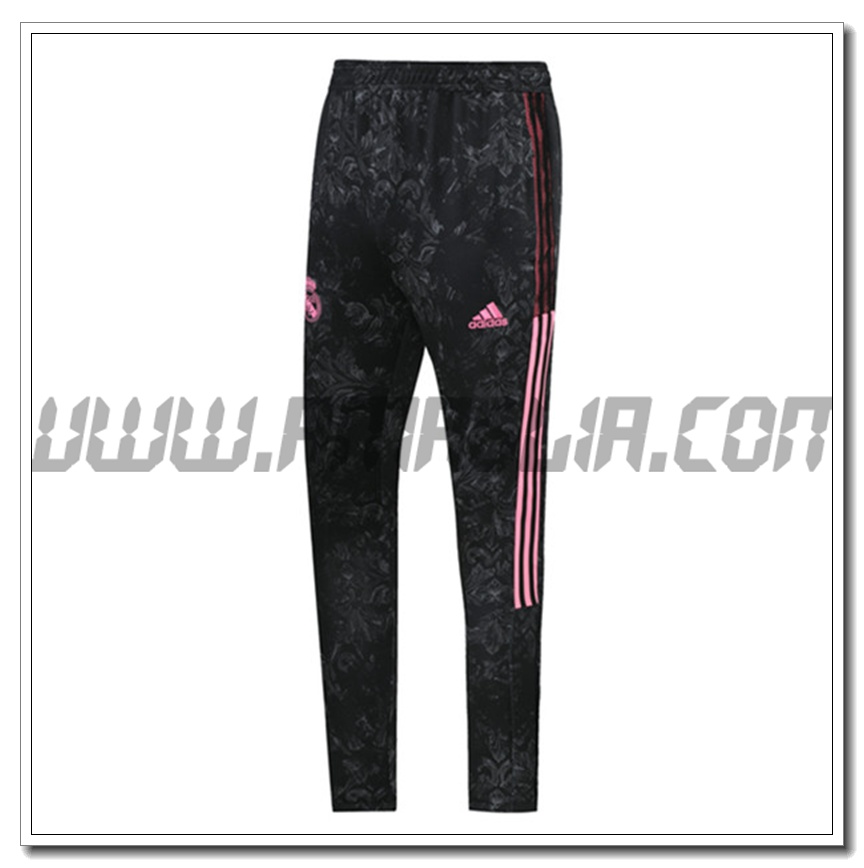 Pantaloni Allenamento Real Madrid Nero/Grigio 2021 2022