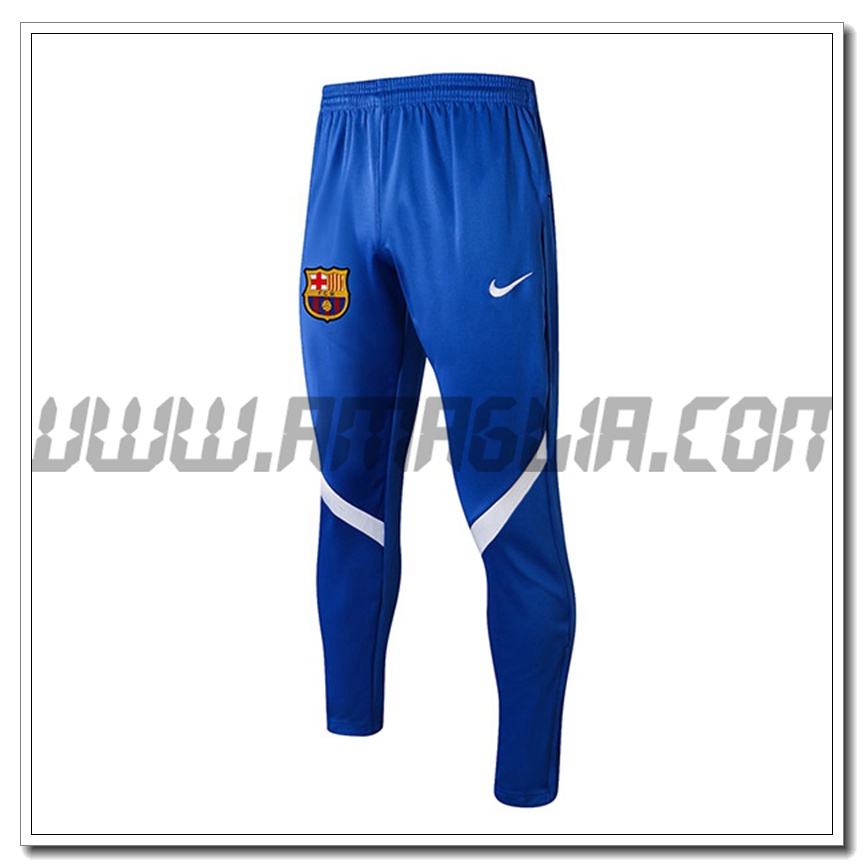 Pantaloni Allenamento FC Barcellona Blu 2021 2022 -4