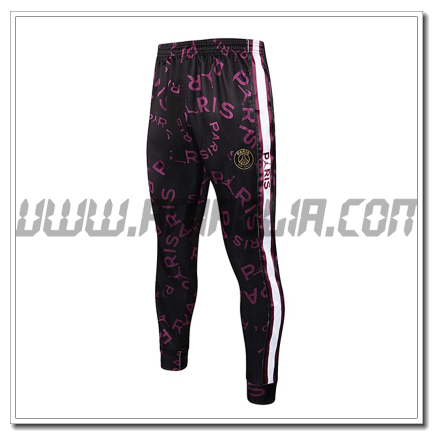 Pantaloni Allenamento PSG Nero 2021 2022 -2