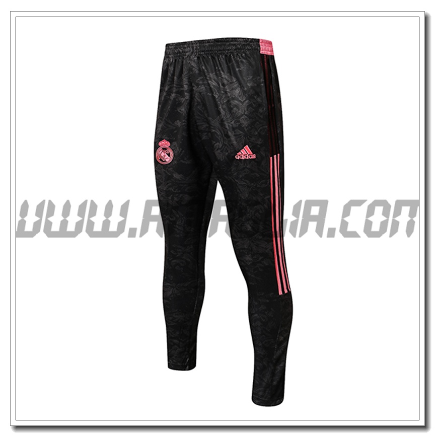 Pantaloni Allenamento Real Madrid Nero/Rosso 2021 2022