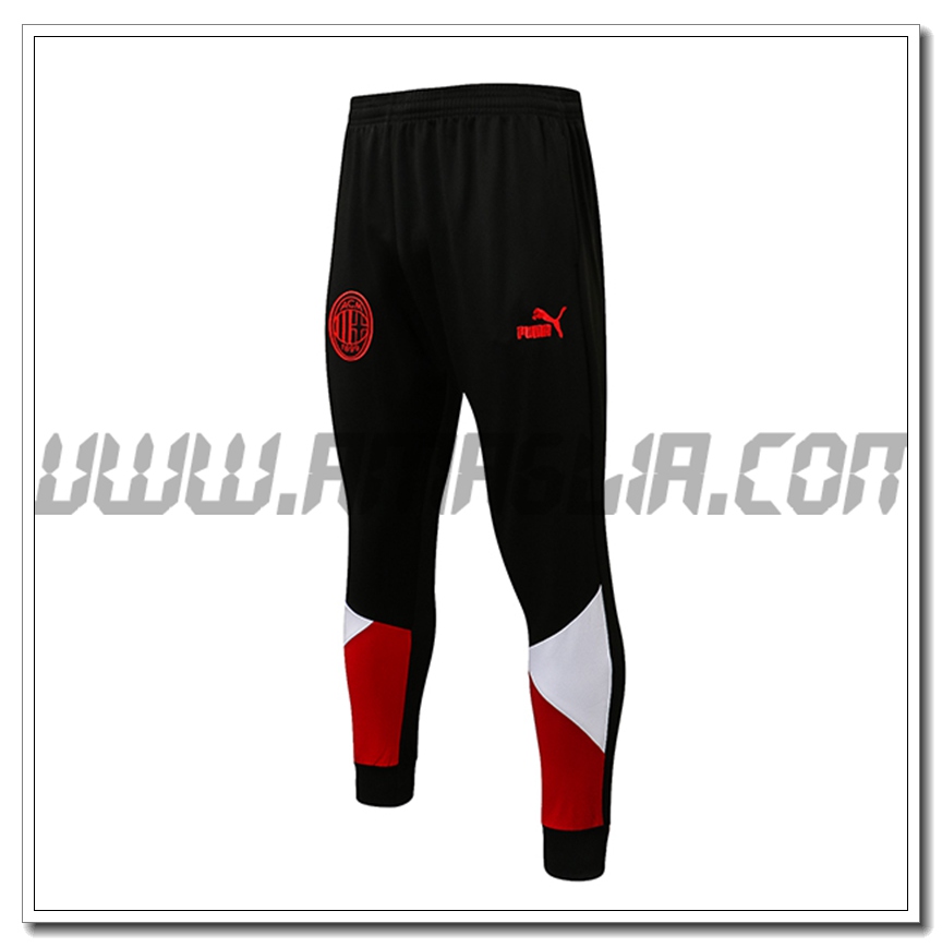 Pantaloni Allenamento AC Milan Nero 2021 2022