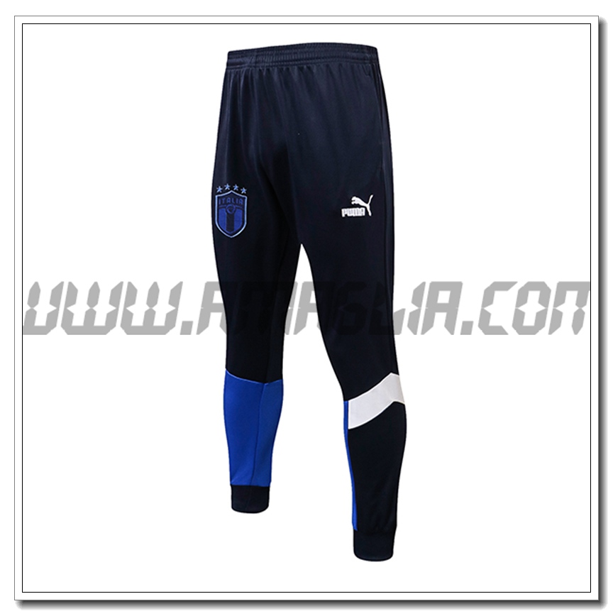 Pantaloni Allenamento Italia Nero 2021 2022