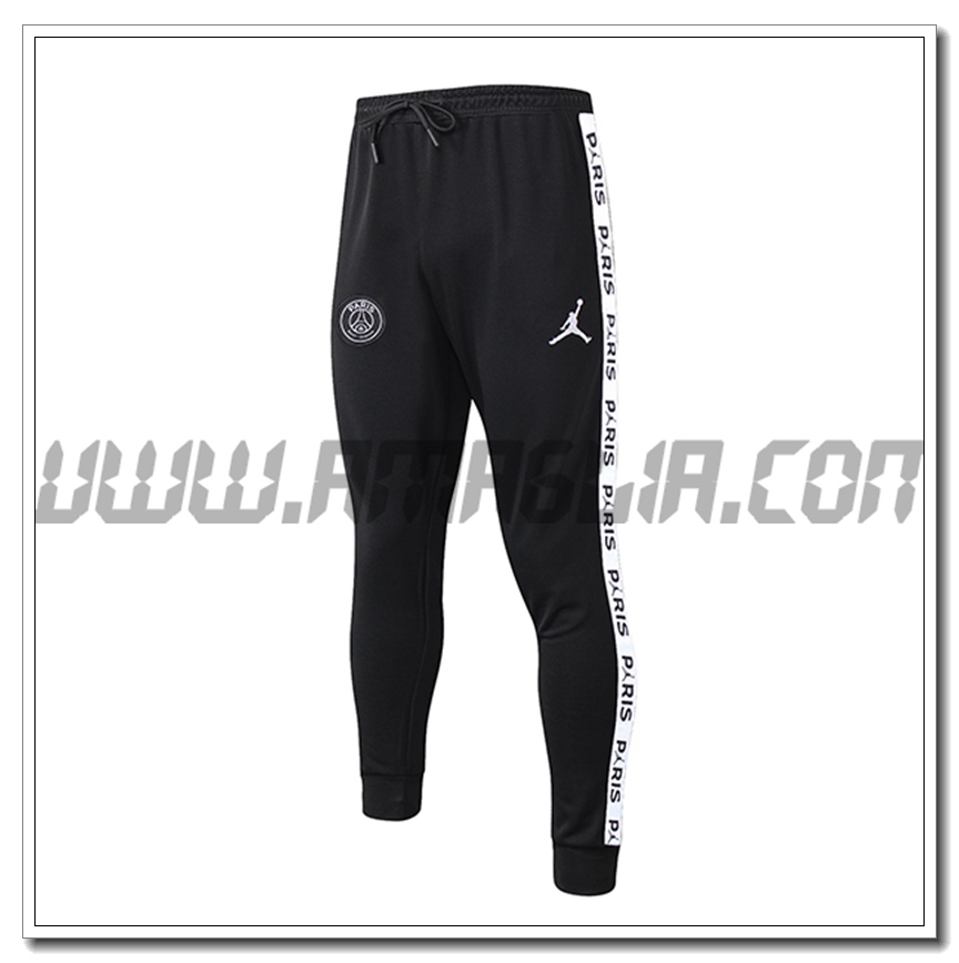 Pantaloni Allenamento Jordan PSG Nero 2021 2022 -3