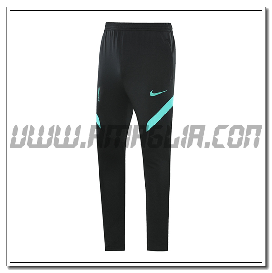 Pantaloni Allenamento FC Liverpool Nero 2021 2022