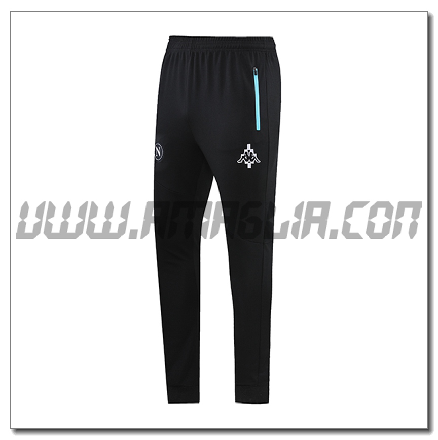Pantaloni Allenamento SSC Napoli Nero/Verde 2021 2022