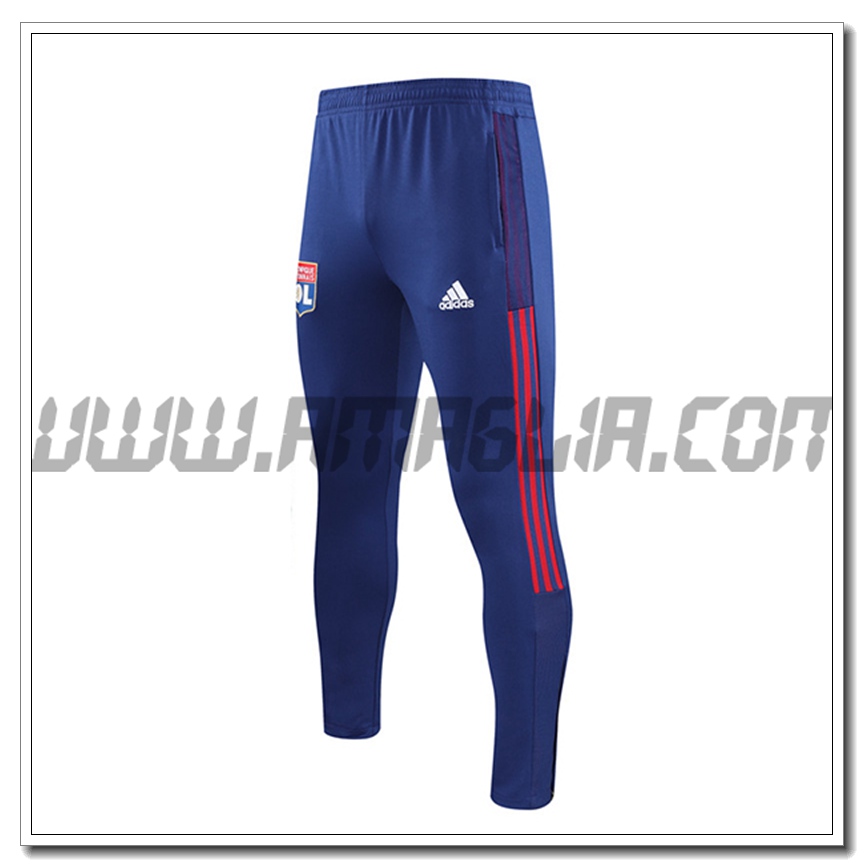 Pantaloni Allenamento Lyon OL Blu 2021 2022