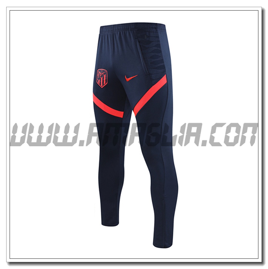 Pantaloni Allenamento Atletico Madrid Blu 2021 2022