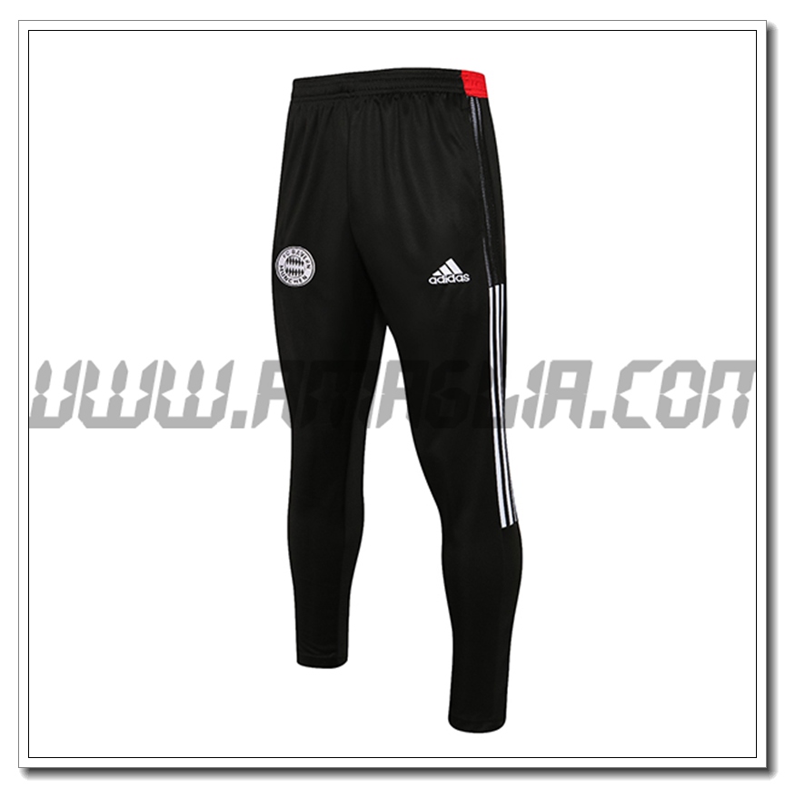 Pantaloni Allenamento Bayern Monaco Nero 2021 2022 -4