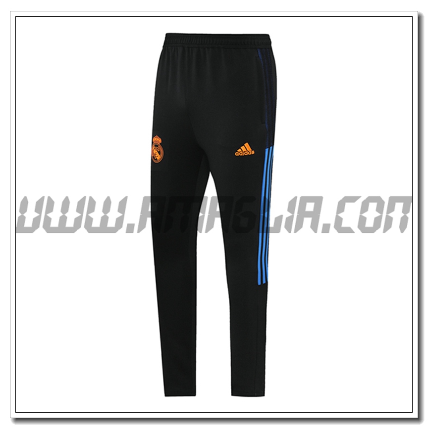 Pantaloni Allenamento Real Madrid Nero/Blu 2021 2022