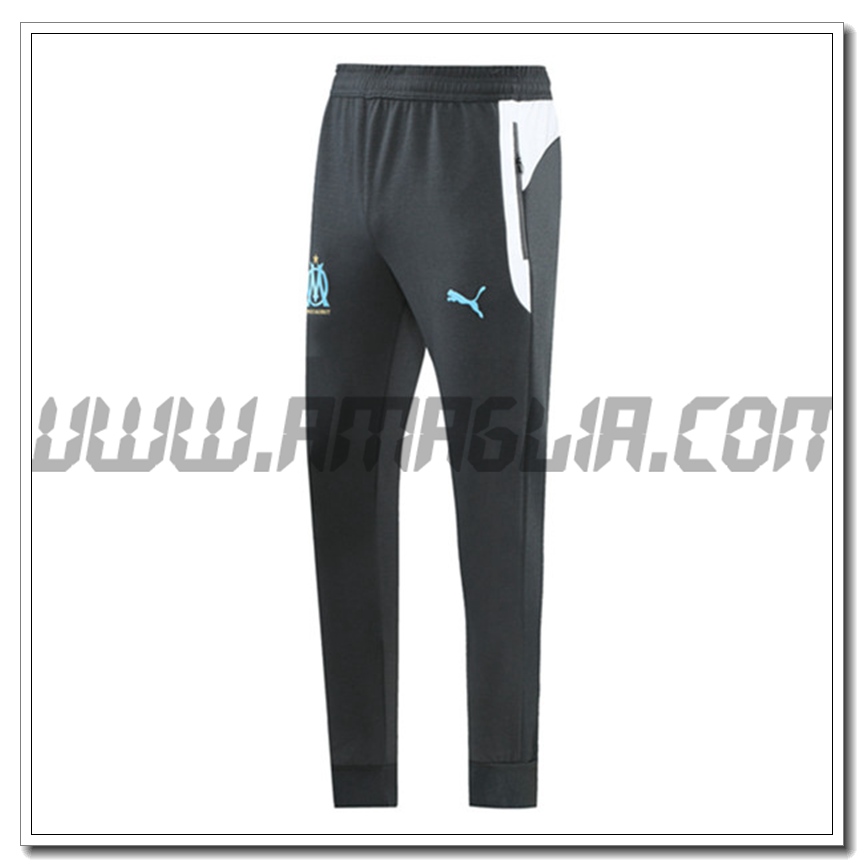 Pantaloni Allenamento Marsiglia OM Grigio 2021 2022