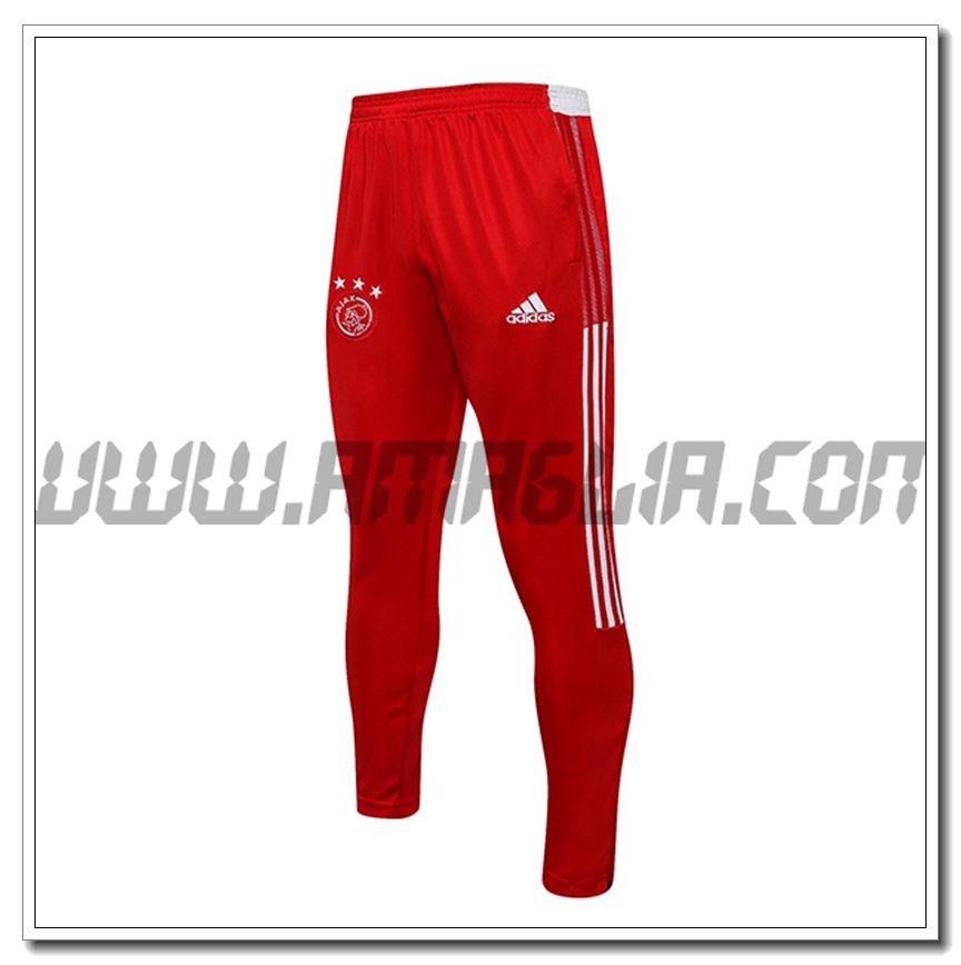 Pantaloni Allenamento AFC Ajax Rosso 2021 2022