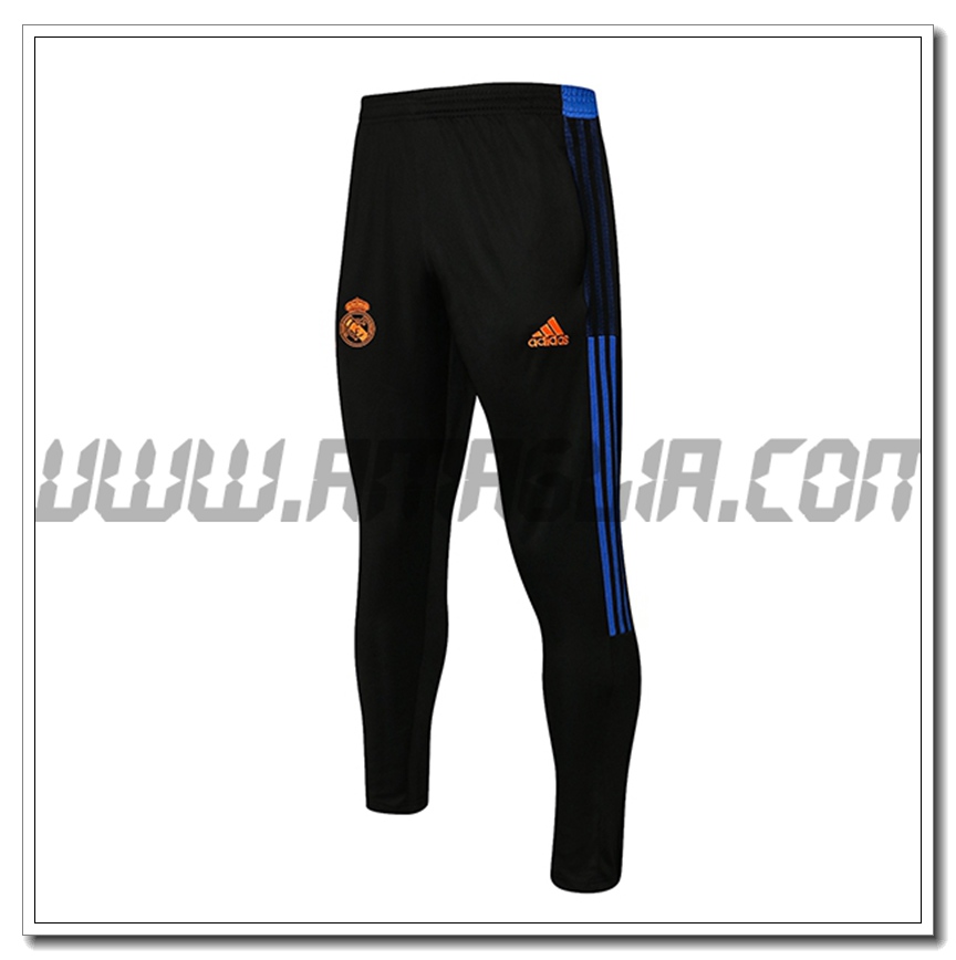 Pantaloni Allenamento Real Madrid Blu/Nero 2021 2022