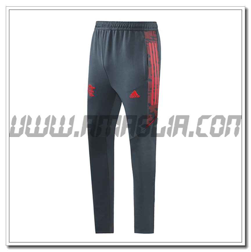 Pantaloni Allenamento Flamengo Grigio 2021 2022
