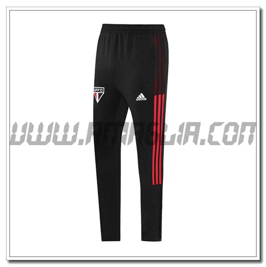 Pantaloni Allenamento Sao Paulo FC Nero/Rosso 2021 2022