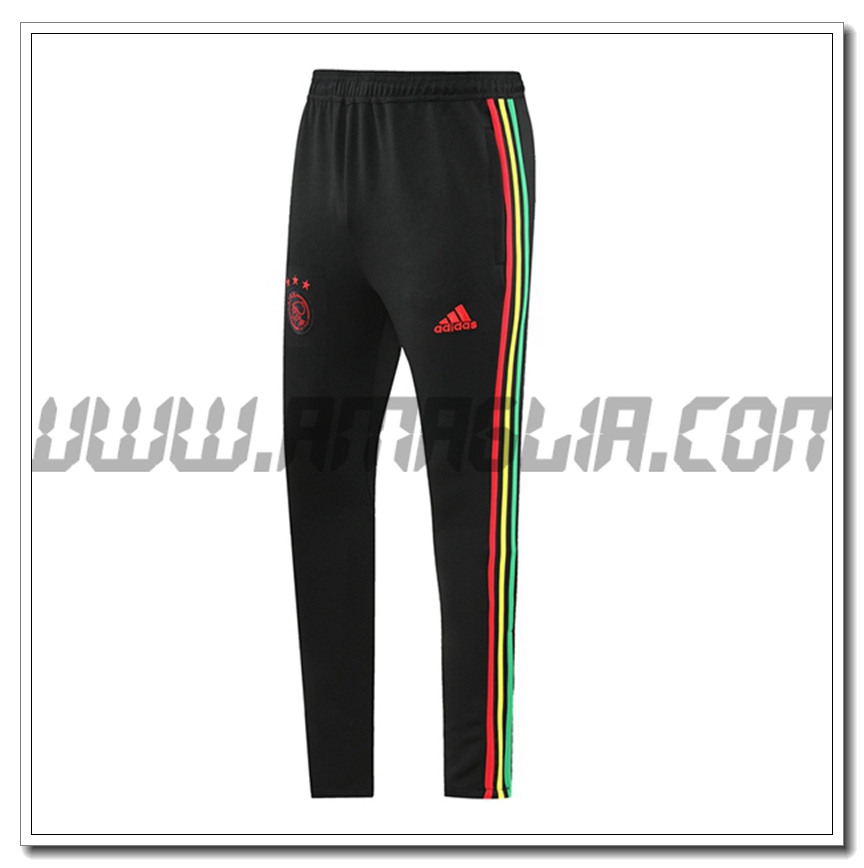 Pantaloni Allenamento AFC Ajax Nero 2021 2022