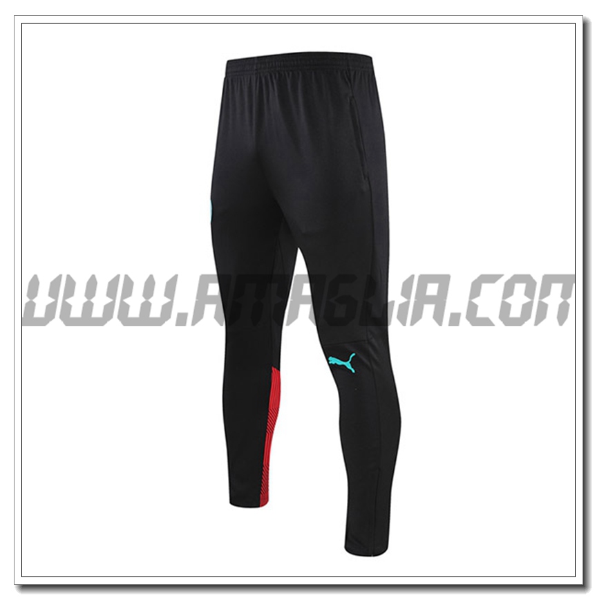 Pantaloni Allenamento Manchester City Blu/Rosso 2021 2022