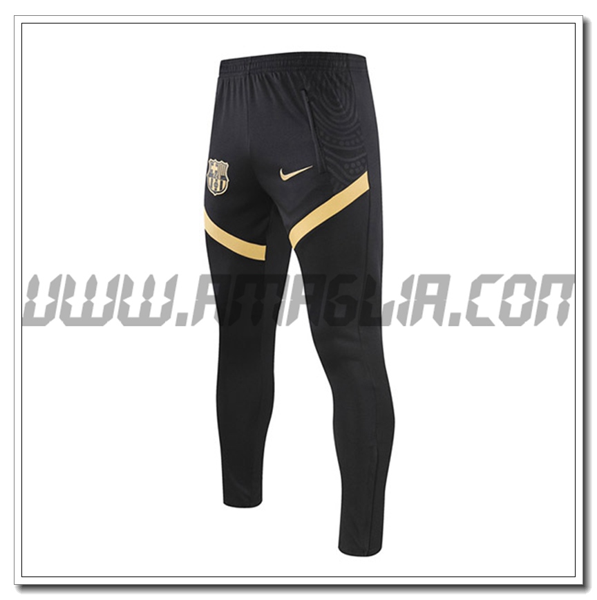 Pantaloni Allenamento FC Barcellona Nero/Giallo 2021 2022
