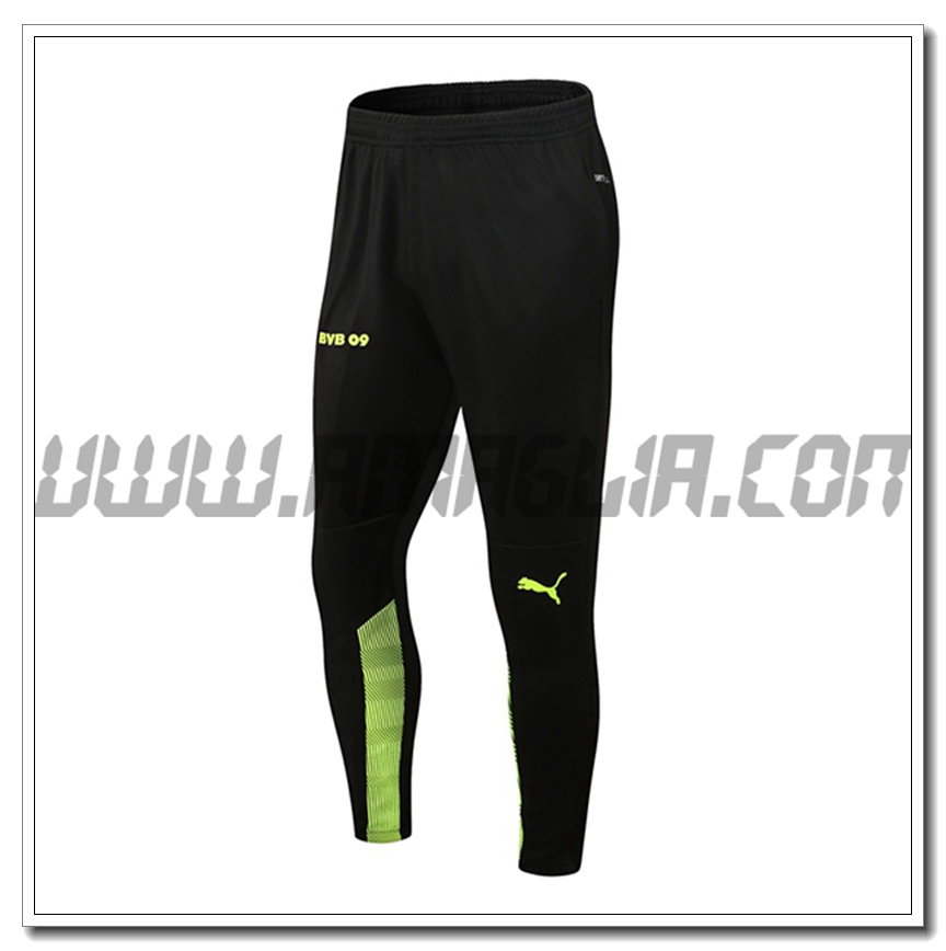 Pantaloni Allenamento Dortmund BVB Nero/Verde 2021 2022