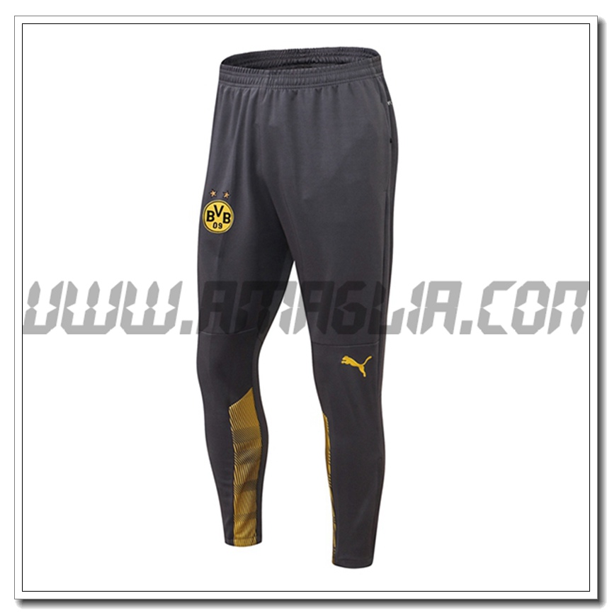 Pantaloni Allenamento Dortmund BVB Nero/Giallo 2021 2022
