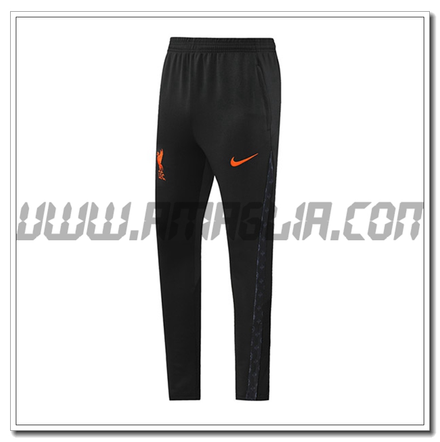 Pantaloni Allenamento FC Liverpool Nero 2021 2022 -01