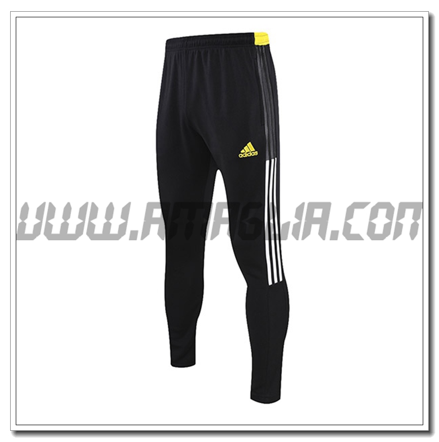 Pantaloni Allenamento Juventus Nero/Giallo/Bianco 2021 2022