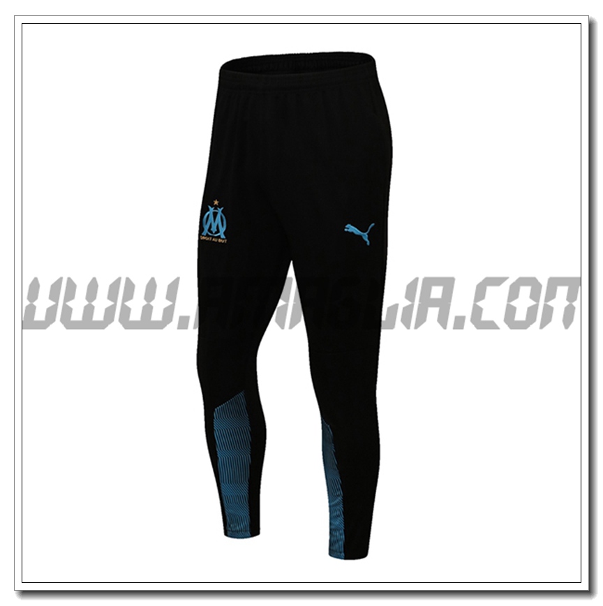 Pantaloni Allenamento Marsiglia OM Blu/Bianco 2021 2022